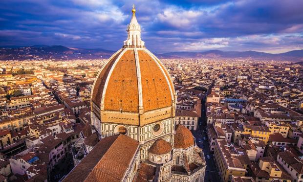 Firenze Duomo - steadfast as storm clouds roll in