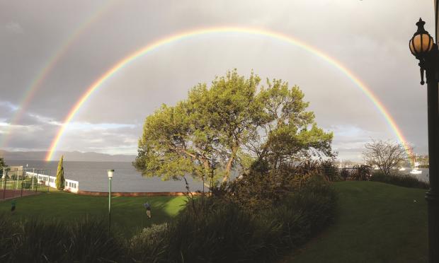 Double Rainbow, Hobart, Tasmania