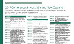2017 Conferences in Australia and New Zealand