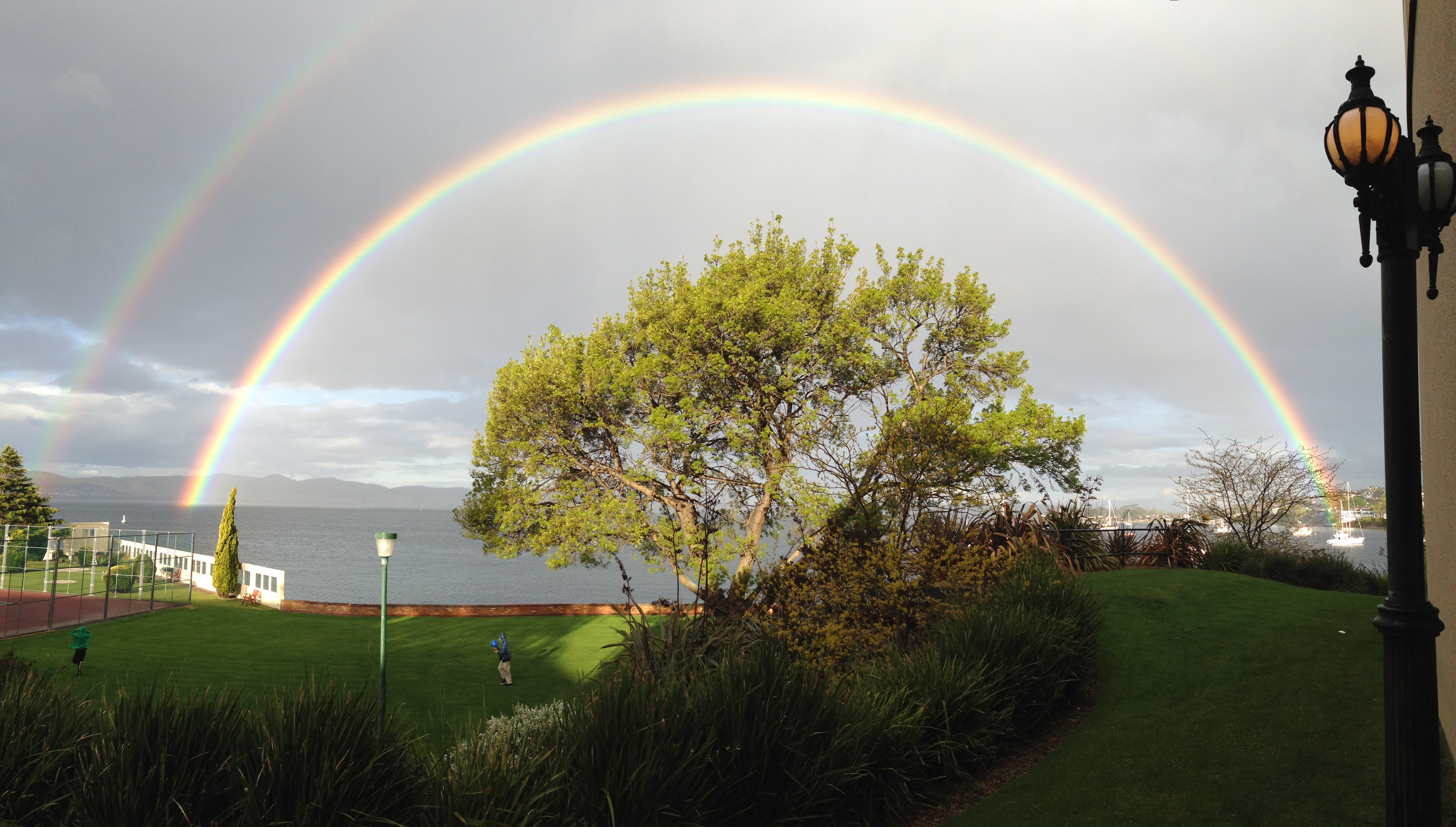 Double Rainbow, Hobart, Tasmania